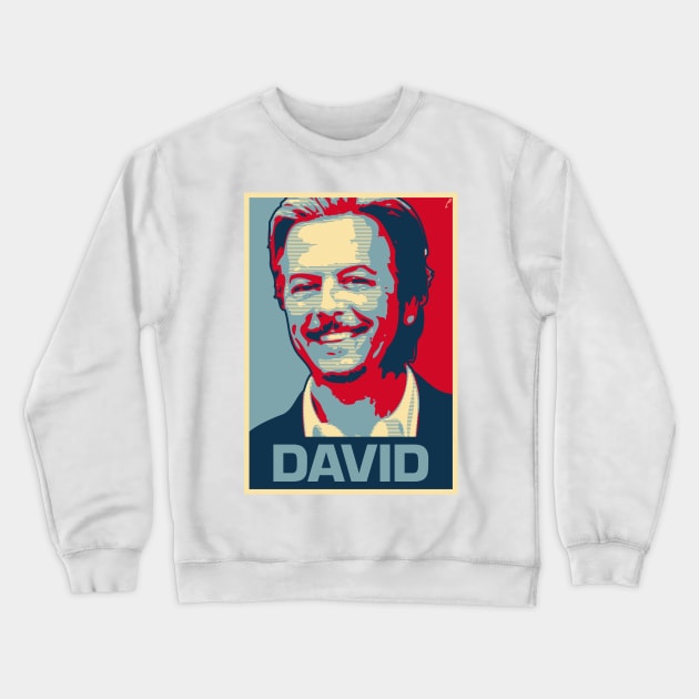 David Crewneck Sweatshirt by DAFTFISH